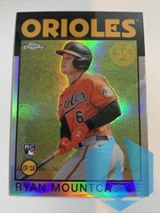 2021 Topps Chrome Ryan Mountcastle RC 1986 Retro 35th Anniversary #86BC-17